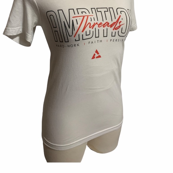 Ambition threads white t small - Picture 3 of 3